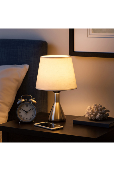 co arma مصباح ابجورة طاولة جانبي ,أنيقة بارتفاع 35 سم