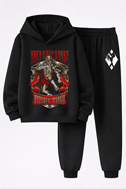 MAGORS Muay Thai Sports Printed 3-Ply Quality Sweatshirt and Trackpants Child...