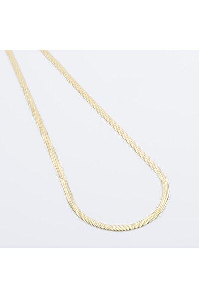 Zuum XUPING PREMİUM SERİ 14K İTALYAN ZİNCİR ÇELİK KOLYE(45CM)