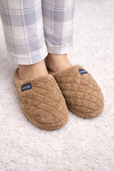 ARONA Passione Unisex Büyük Beden Yumuşak Ev Terliği