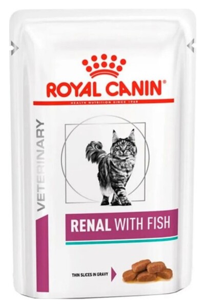 Royal Canin Renal Fish Balık Konserve 85GR X12 Adet