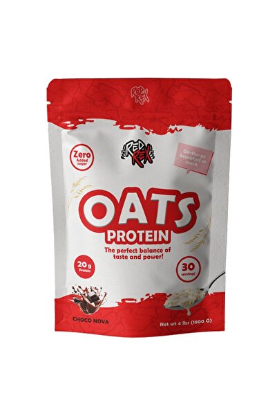 BIG RAMY LABS شوفان ريد ريكس، بنكهة شوكو نوفا، 4 أرطال، بروتين عالي الجودة لت...