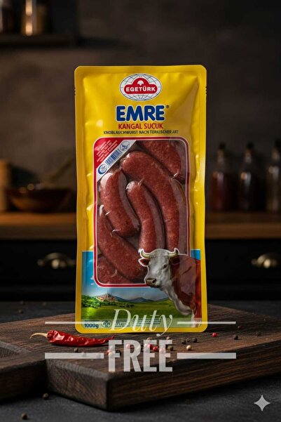 hijazigroup Kangal Sucuk, Spicy and Garlic Sausage 1000 g