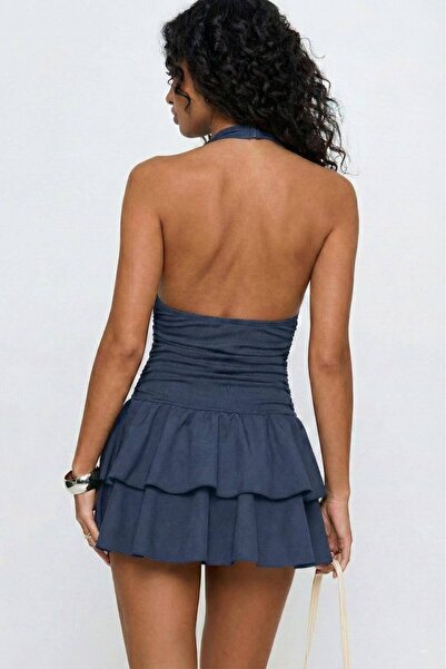 Aida Fashion Sırt açık elbise