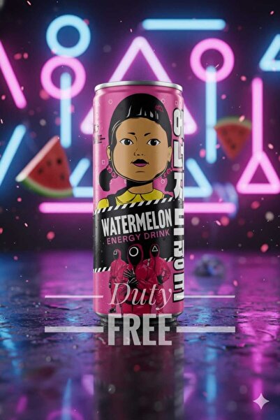 Squid Game ENERGY DRINK WATERMELON 250ml