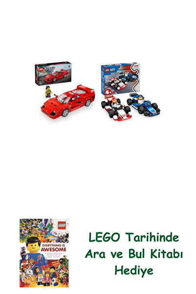 Bloomsbury Комплект Лего превозни средства 105 (76934 + 60464) + книга „Търси...