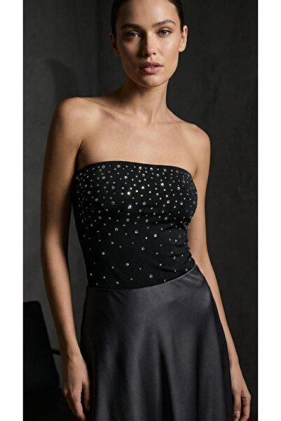 Maximix taşlı bodysuit