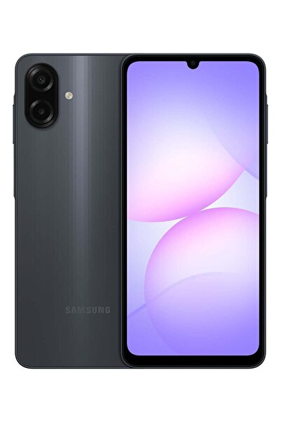 Samsung Galaxy A07 Dual SIM Black 4GB RAM 64GB LTE with Adapter - Middle East...