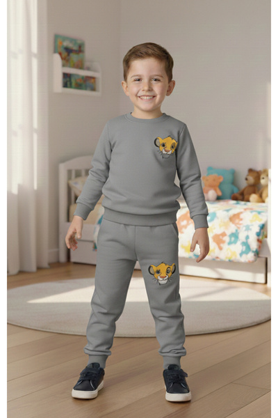 FURKYY Boy's Top and Bottom Cotton Suit