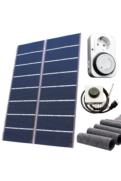 MULTİ SAN MULTİSANAYİ Rexva 160cm Keçe ve Zaman Ayarlı Seçenekli Halı Altı Is...