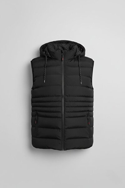 Last fashion Waterproof Men's Removable Hooded Vest