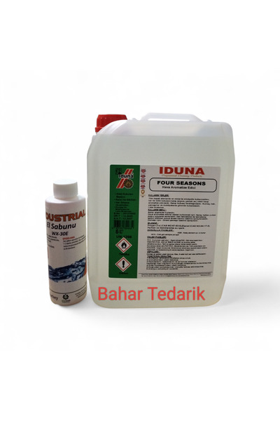 Iduna Four Seasons Çamaşır,Oda,Araç,Hava Aromatize Edici 5 kg+El Sabunu Hediy...