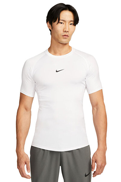 Nike Dri-Fit Spor Beyaz Erkek Kısa Kollu Tişort FB7932-100