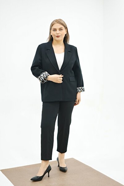 PLUSSELLE büyük beden ceket