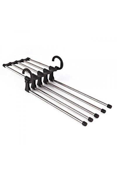 RiverWorld River World Pantolonları Asmak İçin 5 Bölmeli Hareket Eden Askı