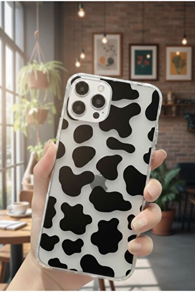 Caselya iPhone 11 Compatible Patterned Transparent Phone Case Daily Protectio...