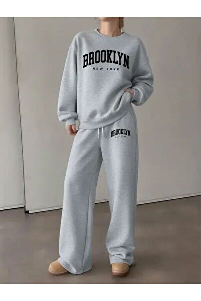 VESTIR BIEN طقم ملابس شتوية للأطفال من القطن من بروكلين مطبوع