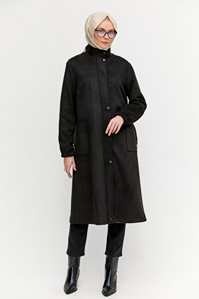 Setrms Süet Dokulu Büyük Beden Kap