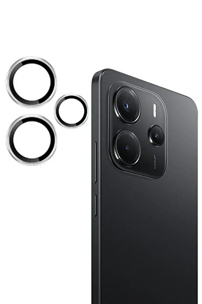 Store Ozbay Ozbay Xiaomi Redmi Note 14 4g Pvd Metal Camera Lens - Silver 1152714
