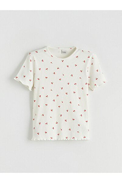 LC Waikiki منتجات فريزن ستور التي لا مثيل لها I تي شيرت مطبوع للفتيات