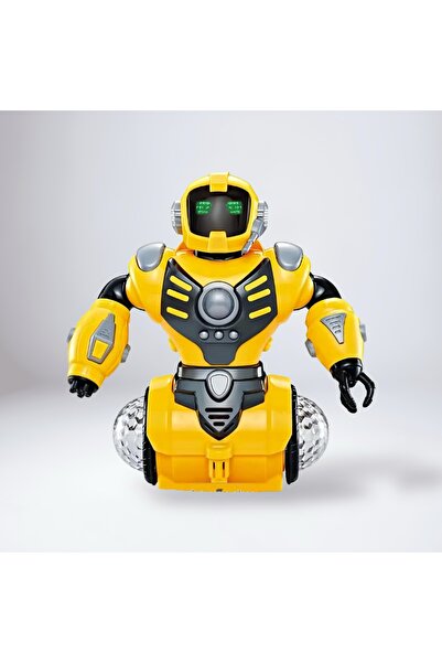 Universul Jucăriilor Interactive Robot for Kids with 360° Rotation, LED Light...