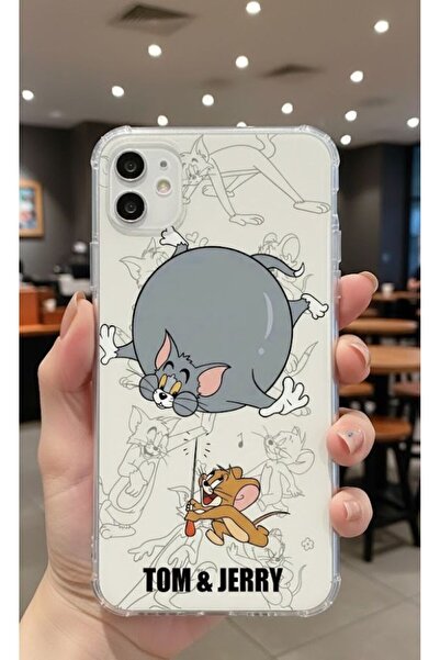 Caselya iPhone 11 Compatible Patterned Transparent Phone Case Daily Protectio...