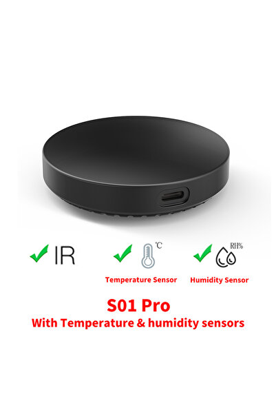 Choice جهاز تحكم عن بعد ذكي بالأشعة تحت الحمراء من Tuya طراز S01 PRO مزود بمس...