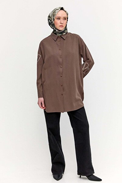 Setrms Çiçek Nakışlı Lyocell Tunik