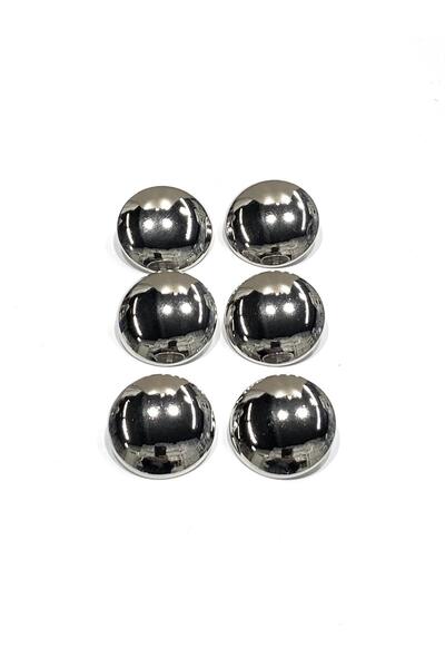 karantuhafiye Coat Trench Coat Button Set / Special Coating / Set of 6 / Silv...