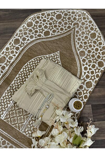MAYAR Prayer set: Padded prayer mat and cotton prayer sheet