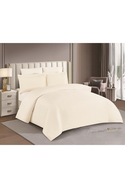 NAJMA Hotel-quality double bedsheet made of microfiber for those seeking soft...