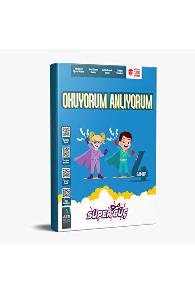Artı Eğitim Yayınları Artı Eğitim 2025 4. Sınıf Okuyorum Anlıyorum