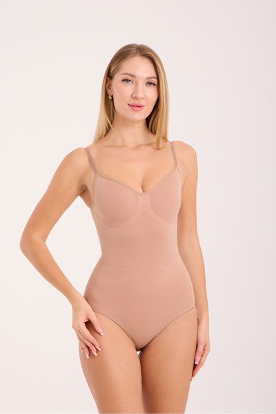 Mitay Dikişsiz Toparlayıcı Zıbın Karın ve Bel Sıkılaştırıcı Body Modeli