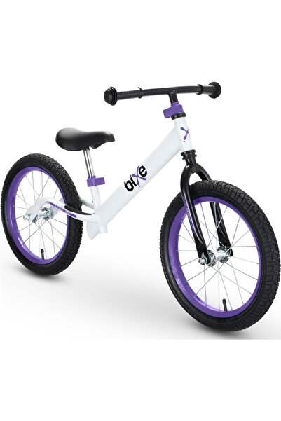 Bixe Bicycle without pedals , 16 inch, aluminum, pneumatic tires, purple, 5-9...