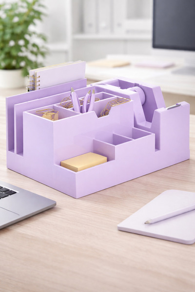 Need Desktop Organizer Pen Holder – Pastel Purple