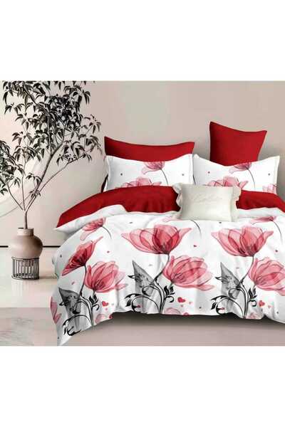 alisa 6-piece cotton bedding set with zipper