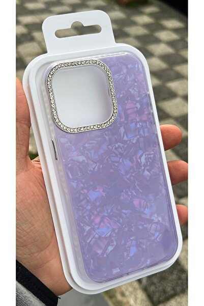 EDELFU iPhone 16 Pro Compatible - Pearlescent Aurora Cover with Matte Sides a...