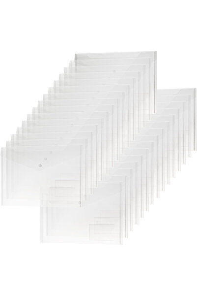 BELLA Bath&Soap Envelope document folder set, 30 pcs, A4 format, plastic, 33....