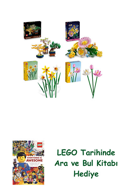 Bloomsbury Botanicals Set 213 (10373 + 10347 + 40747 + 40647) + Search and Fi...