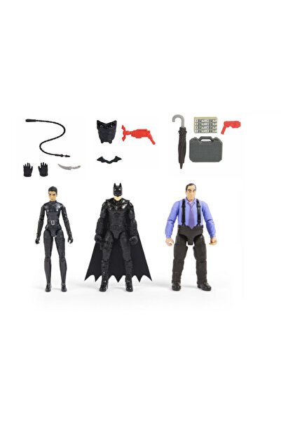 Spin Masters DC Comics, Batman Action Figures Set, Selina Kyle, The Penguin, ...