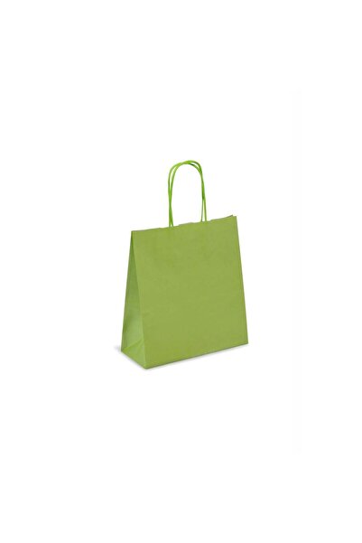 OEM Punga pentru Cadou de Hartie Kraft Verde 18x8x20cm