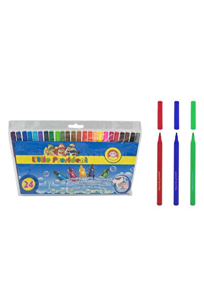 OEM Thin Washable Marker Pen Set - 24pcs