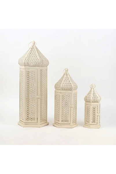Generic Ramadaniyat Metal lantern set - 3 sizes