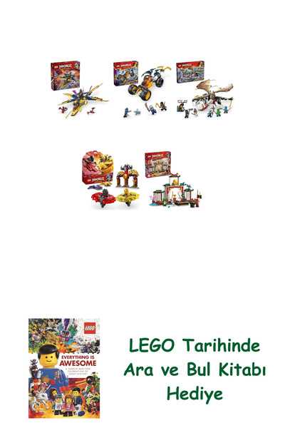 Bloomsbury مجموعة نينجاغو 360 (71833 + 71811 + 71809 + 71826 + 71831)