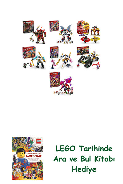 Bloomsbury مجموعة نينجاغو 515 (71846 + 71834 + 71826 + 71827 + 71807 + 71820 ...