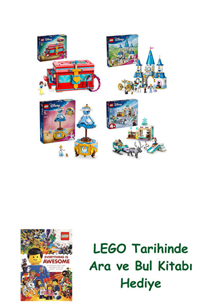 Bloomsbury Disney Set 277 (43276 + 43275 + 43266 + 43256) + Search and Find B...