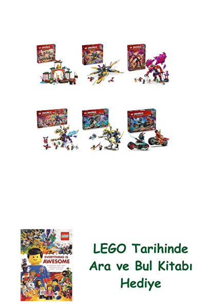 Bloomsbury مجموعة نينجاجو 432 (71831 + 71833 + 71832 + 71836 + 71843 + 71838)