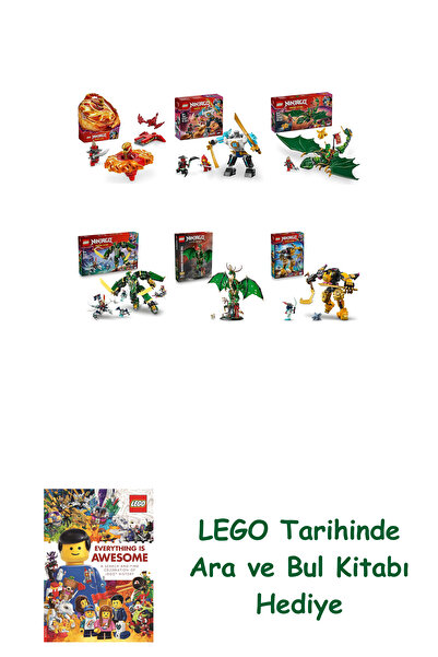 Bloomsbury مجموعة نينجاغو 423 (71823 + 71827 + 71829 + 71845 + 71847 + 71839)