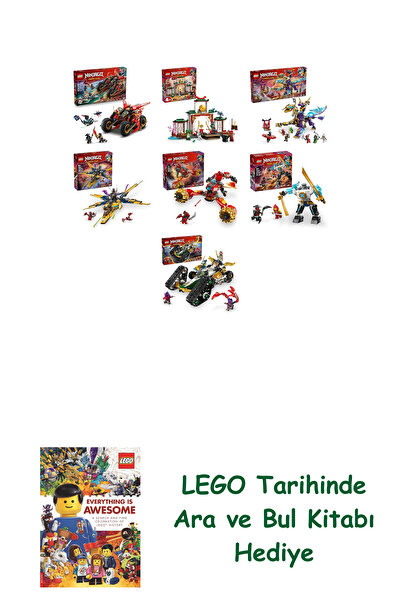 Bloomsbury مجموعة نينجاجو 573 (71844 + 71831 + 71836 + 71833 + 71830 + 71827 ...