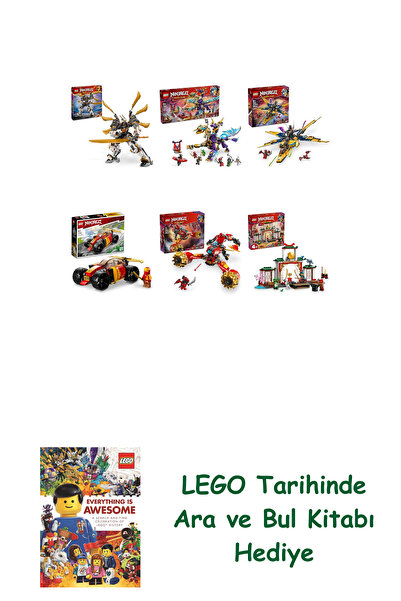 Bloomsbury مجموعة نينجاجو 429 (71821 + 71836 + 71833 + 71780 + 71830 + 71831)